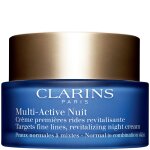 Clarins - multi - active nuit cr�me premi�res ridesrevitalisante peaux normales a mixtes soin visage ...