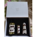 Coffret parfum nouveau genre yves rocher spray 100 ml + vapo de sac 15 ml + crme mains