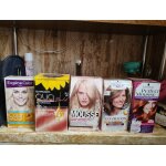 Colorations permanentes cheveux blond, rose, roux