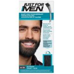 Coloration permanente gel colorant homme moustache et barbe noir just for men