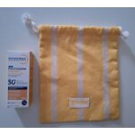 Cr�me solaire indice 50 et sa pochette en tissu