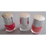 Ensemble de 3 vernis a ongles nail polish : 1 rose fonc mat + 1 rose / orang brillant + 1 paillet ...