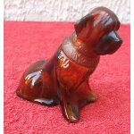 Flacon apres rasage avon chien en verre le bouchon est en plastique - 100 ml
