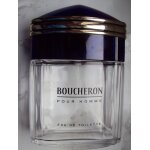 Flacon vide de parfum boucheron pour homme.