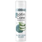 Gel a raser femme gillette satin care sensitive a l'aloe vera 200ml Gel a raser femme gillette satin care sensitive a l'aloe vera 200ml