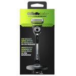 Gillette labs rasoir pour homme avec barre exfoliante 1 manche 1 lame recharge Gillette labs rasoir pour homme avec barre exfoliante 1 manche 1 lame recharge