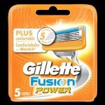 Gillette lames de rasoir fusion power - pack de 5 recharges Gillette lames de rasoir fusion power - pack de 5 recharges