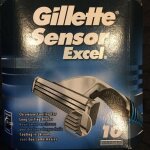 Gillette lames sensor excel x10