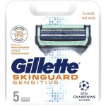 Gillette lames skinguard peaux sensibles x5