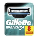 Gillette : mach 3 + - recharges rasoirs 3 lames xl - 8 recharges