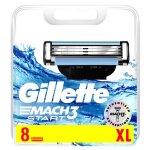 Gillette mach3 start paquet de 8 lames de rasoir