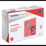 Hartmann mediset pansement standard avec ciseaux set de soins a usage unique proposé pour le nettoyage ... Hartmann mediset pansement standard avec ciseaux set de soins a usage unique proposé pour le nettoyage ...