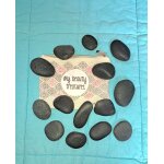 Lot de 14 pierres chaudes massage zen anti douleur + trousse de toilette yves rocher Lot de 14 pierres chaudes massage zen anti douleur + trousse de toilette yves rocher