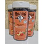 Lot de 3 gel douche le petit marseillais peche blanche et nectarine 3x650ml