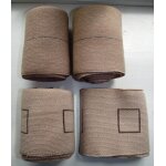 Lot de 4 bandes de contention marque biflex thuasne.