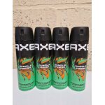 Lot de 4 deodorant axe jungle fresh 4x200ml