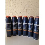 Lot de 6 gel a raser gillette pro peaux sensibles