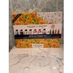 L'occitane x caran d'ache - all by my hands set coffret 7 crmes