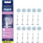 Oral - b kit de 10 brossettes sensitive clean Oral - b kit de 10 brossettes sensitive clean