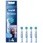 Pack 4 brossettes brosse à dents oral - b kids reine des neiges Pack 4 brossettes brosse à dents oral - b kids reine des neiges