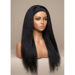 Perruque bandeau cheveux lisses (kinky straight) 26 pouces