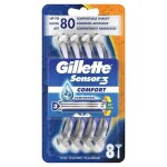 Rasoirs jetables gillette sensor3 comfort (8 uds) (refurbished a + )