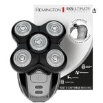 Rasoir de t�te �lectrique remington bald razor pour homme, batterie au lithium (noir, 5 t�tes de rasage ...