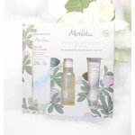 Ma routine anti - taches & eclat bio trio coffret melvita : huile d�maquillante s�rum cr�me