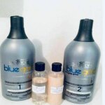 Salvatore blue gold premium lissage au tanin kit 2x100ml reconditionn