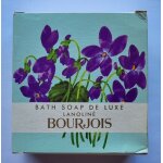 Savon de luxe lanolis� a la violette de bourjois - paris, fabriqu� en france, 150 gr.