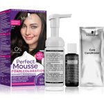 Schwarzkopf perfect mousse coloration cheveux permanente teinte 300 black brown Schwarzkopf perfect mousse coloration cheveux permanente teinte 300 black brown