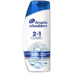 Shampooing antipelliculaire head&shoulders 2 en 1 classic 580ml
