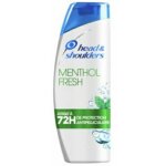 Shampooing antipelliculaire head&shoulders menthol fresh 285ml