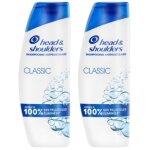 Shampooing classic head & shoulders 2x330ml