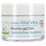 So bio etic - baume - gel hydratation� fra�cheur 24h, peaux normales a s�ches, hydra aloe vera baume ...