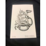 Tattoo tatouage eph�m�re c10 : bateau, mer, phare, bou�e - bubble gum dandy sailor tattoo