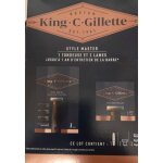 Tondeuse barbe sans fil king style master gillette 1 tondeuse 2 têtes et 3 sabots Tondeuse barbe sans fil king style master gillette 1 tondeuse 2 têtes et 3 sabots