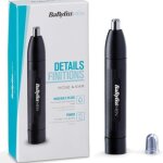 Tondeuse nez / oreilles - babyliss - e650e - coupe rapide et s�re - t�te amovible lavable sous l'eau ...