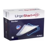 Urgostart plus border 8 x 8 cm - bte16 - pansement adh�sif matrice tlc - nosf