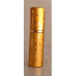 Vaporisateur de parfum de sac - rechargeable - couleur or imprim fleurs