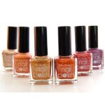 Vernis a ongles nacre yesensy orange