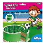 Disque en sucre football 16 cm