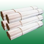 Pack de + / - 500 btons en bois 40 cm pour barbe  papa