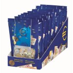 Sachet pices de monnaie or & billet banque euro lait 150 grs