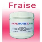 Sucre  barbe  papa fraise 500g