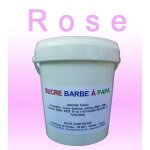 Sucre  barbe  papa rose 1000 g