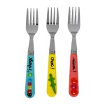 Lot de 3 mini fourchettes enfants
