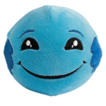 Peluche dragibus bleu 11cm