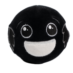 Peluche dragibus noir 11cm