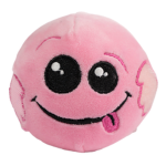 Peluche dragibus rose 11cm